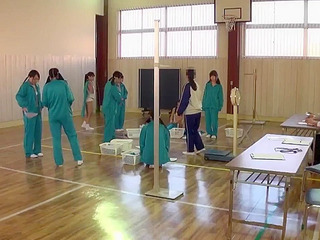 Jap sluts fucking their teacher in a Tokyo nippon porn orgy